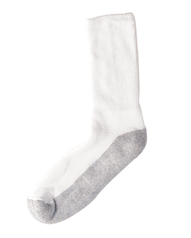 Boys Athletic Crew White Color Crew Socks with a Grey Color Foot. Size(6-7) Ages2-3 Years, Size(7-8) Ages 4-6 Year, Size(8-9) Ages 7-9 Years,  *12 Pairs Pack, Assorted Colors.*