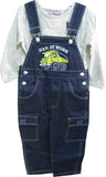 SKU: 102E Toddler Sizes 2T/3T/4T Denim Overall 2-PC Sets
