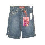 SKU: GJS24508 Girls Sizes 2/3/4 Stretchable Twill 5 Pockets Bermuda Shorts.
