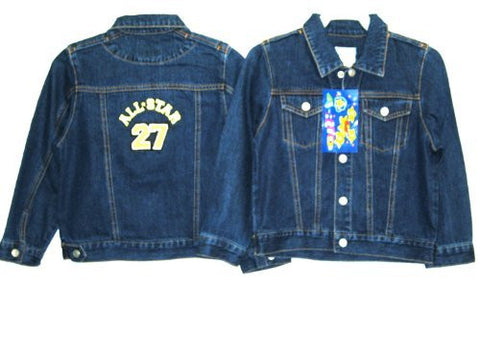 SKU: 53333JK Boys Sizes 4/5/6/6X(7) Denim Embroidered Western Jackets