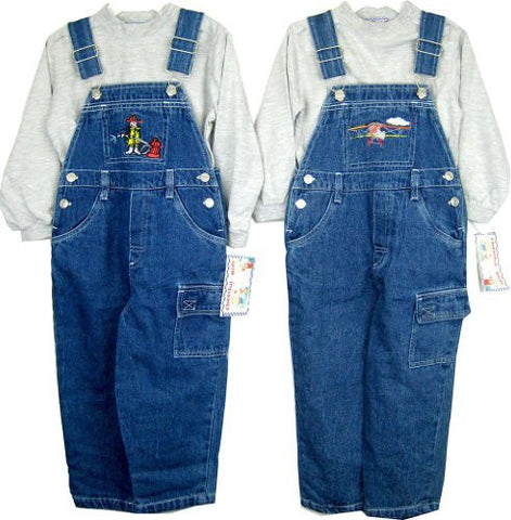 SKU: 1103-BB Toddler Boys Sizes 2T/3T/4T Denim Overall 2-PC Sets (Pre-pack=24 Sets)