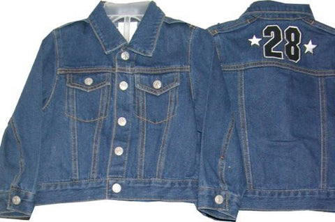 SKU: 33314JK Boys Sizes 2/3/4 Denim Embroidered Western Jackets