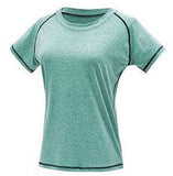 Ladies Sizes S, M, L, XL, Crew Neck Short Sleeves Sports Tops
