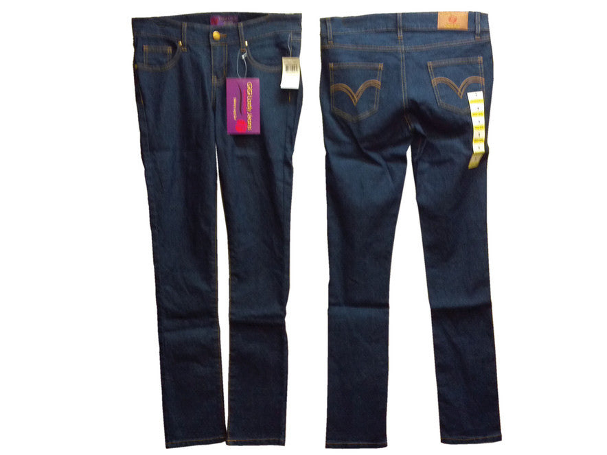 SKU: 1501 GiGi Ladies Sizes 1/3/5/7/9/11/13/15 Low Raise, Skinny Leg Cut, Stretchable Denim Jeans